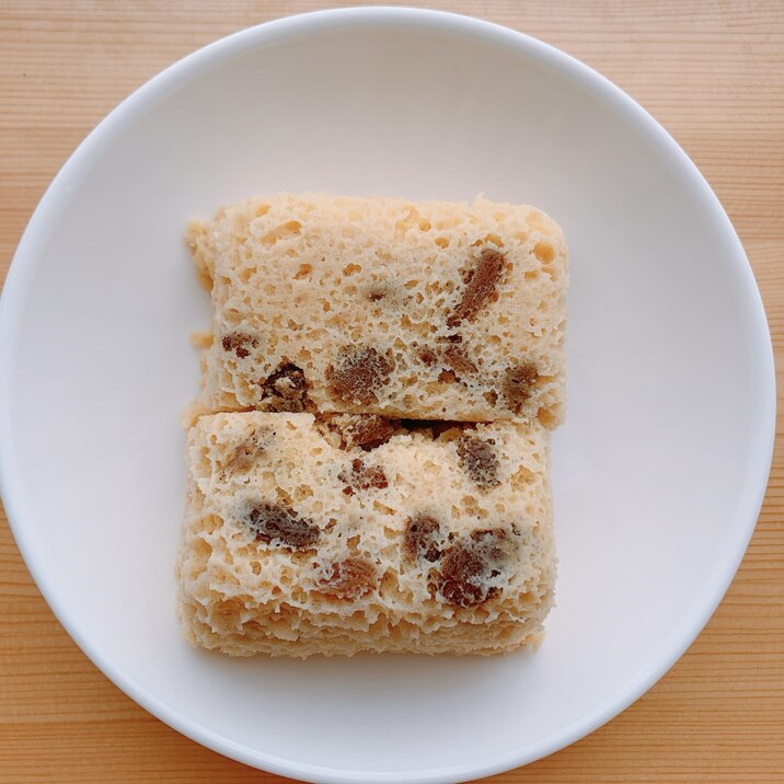 豆腐とレーズンのおから蒸しパン